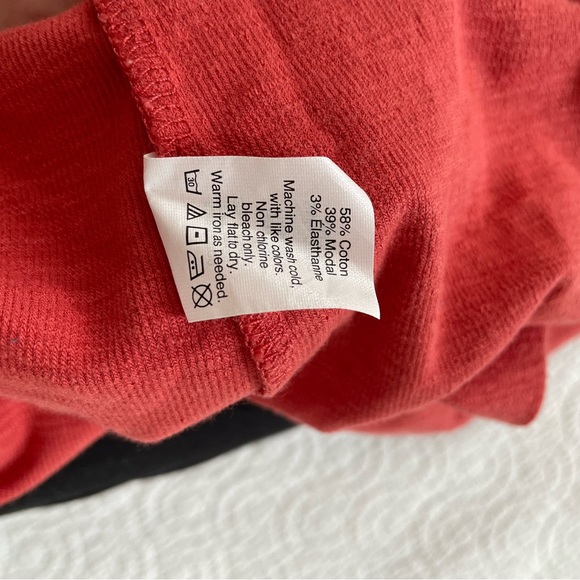 Madewell Supima Strapy Mini Dress in warm red - Picture 7 of 8